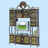 TV Cabinet with Clock