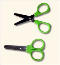 Stationery scissors