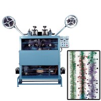 Tinsel garland making machine