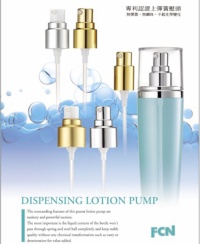 DISPENSION LOTION PUMP AND GLASS DROPPER