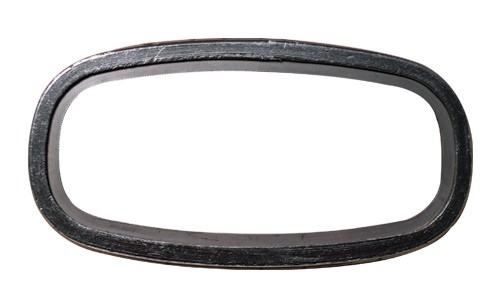 Oval spiral wound gaskets