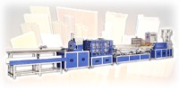 P.V.C PLASTIC WOOD COMPOSIT PROFILE EXTRUDING MACHINE