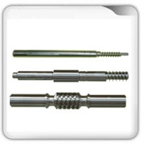 Worms, Gears for Electric-Powered Tools, Gears for Air Tools, Gear Shafts for Motors, Transfer Case