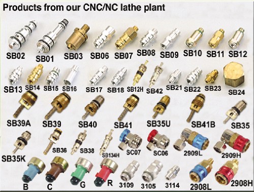 Car Air Conditioning & Refrzgeration Parts, A/C Compressors Core, O-ring Kit, Orifice Tubes, OEM Pla