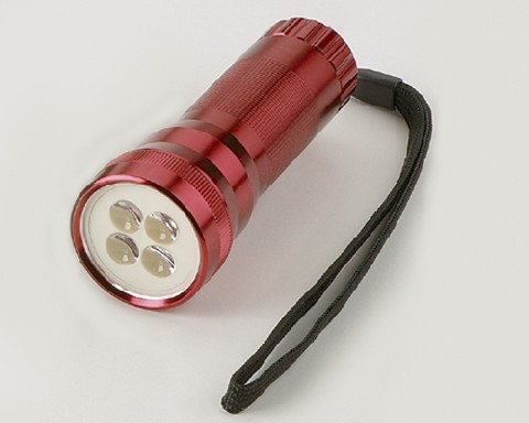 white light 4LEDS flashlight