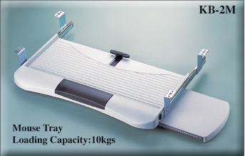 Under-Desk   Computer Keyboard Drawer   With Mouse Tray