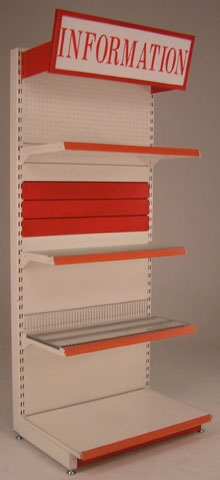 Wall Base Display Rack