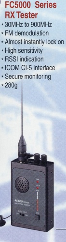 Handheld UHF/VHF RX Testers